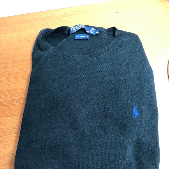 Polo by Ralph Lauren Men's Black Crewneck Sweater - Picture 3 of 6